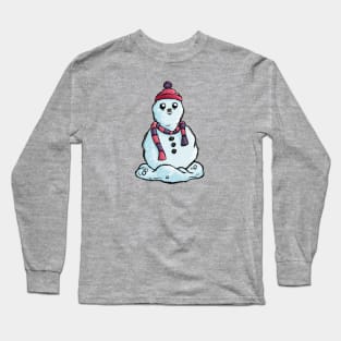 Snowman Long Sleeve T-Shirt